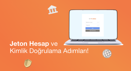 jeton hesap ve kimlik doğrulama adımları